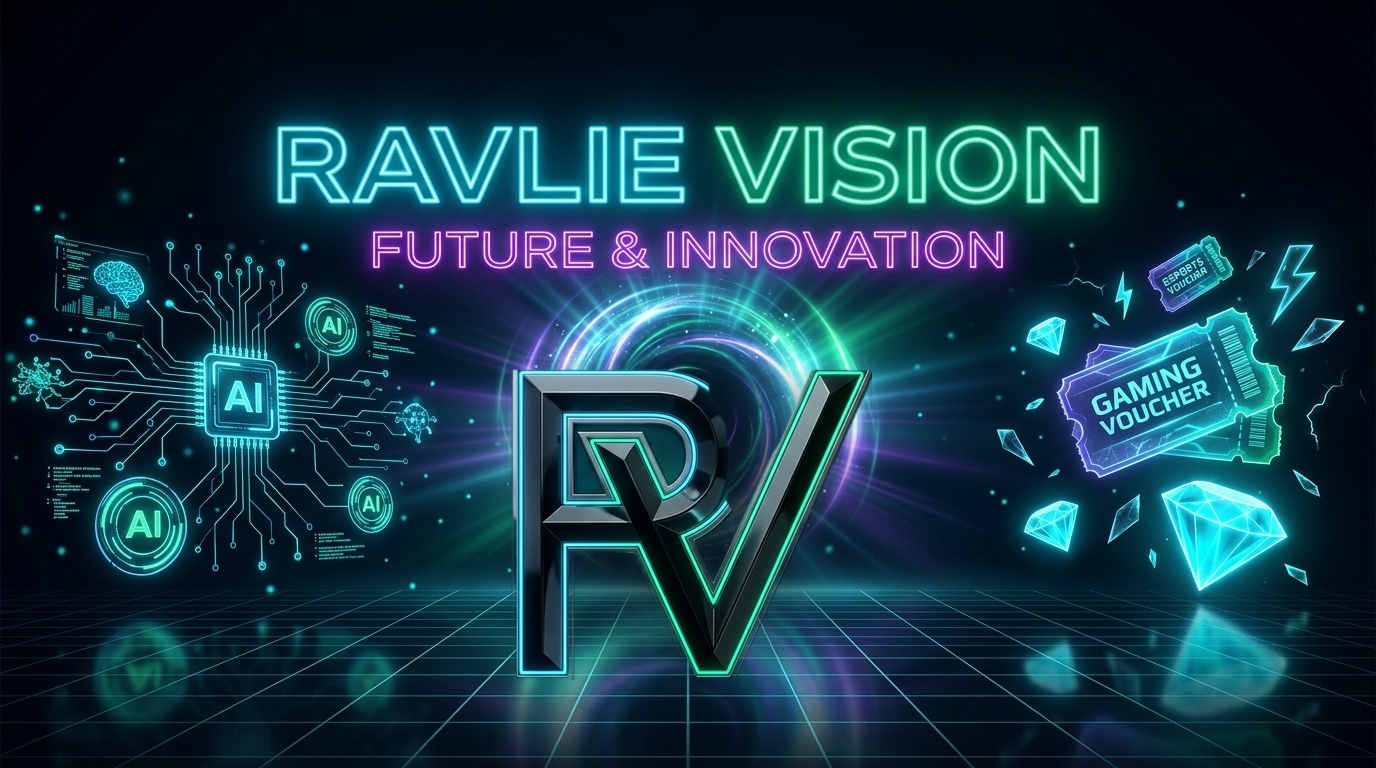 RAVLIE VISION - Future & Innovation Hero Showcase